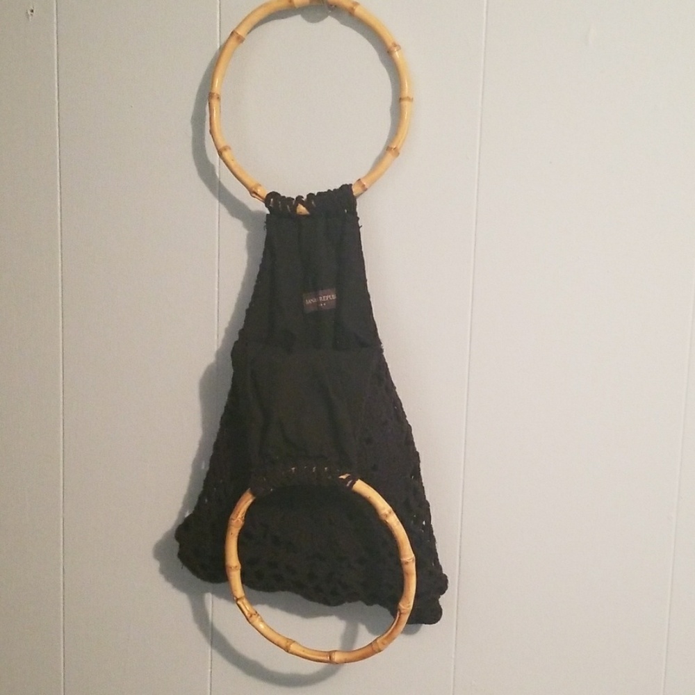 🧸FREE add on Bamboo handle bag